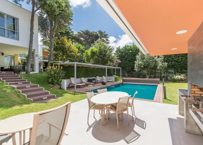 Orange Charm, Heated Pool 别墅 卡斯凯什